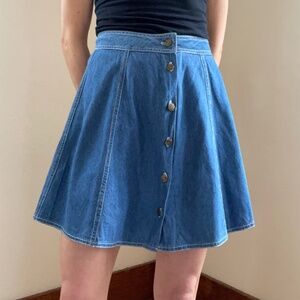 Vintage Rampage button up denim skit